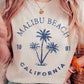 Malibu Beach Graphic Tee