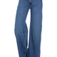 Western Wide leg jeans, baggy denim pants