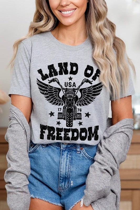 Land of Freedom Graphic T Shirts