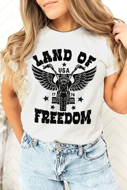 Land of Freedom Graphic T Shirts