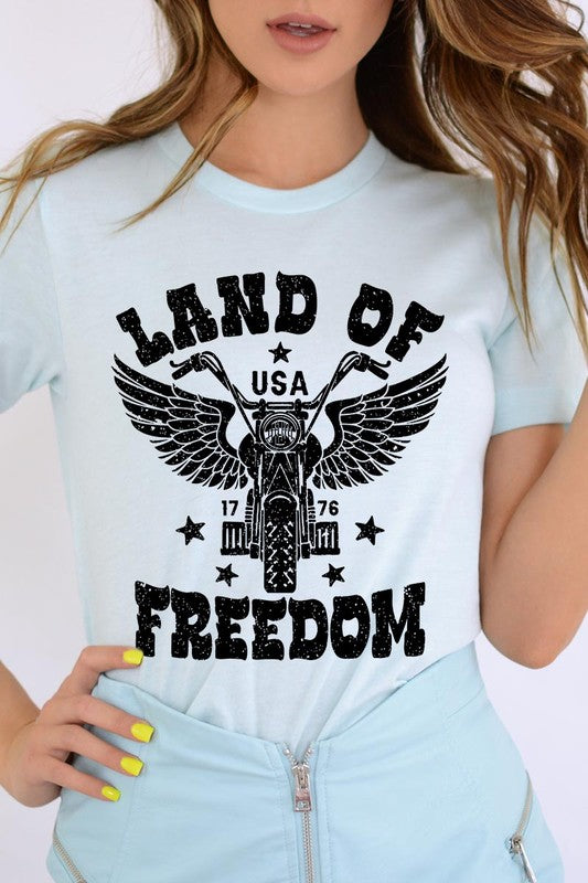 Land of Freedom Graphic T Shirts