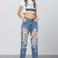 High Rise Mom Jeans