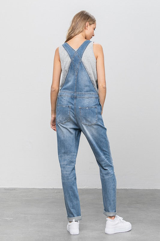 Heavy Body Premium Destroy Overalls