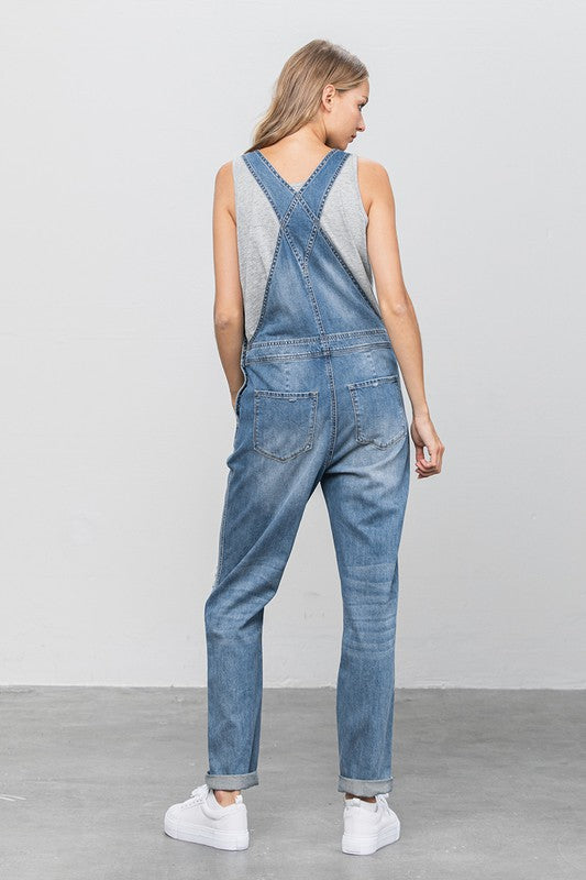 Heavy Body Premium Destroy Overalls