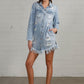 Heavy Body Destroyed Shirt Dress