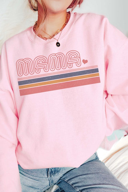 Retro Mama Graphic Sweatshirt