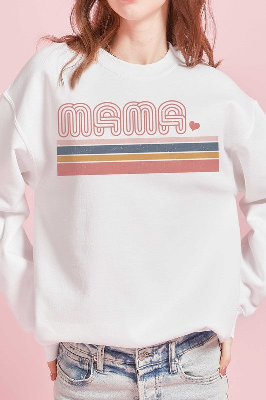 Retro Mama Graphic Sweatshirt