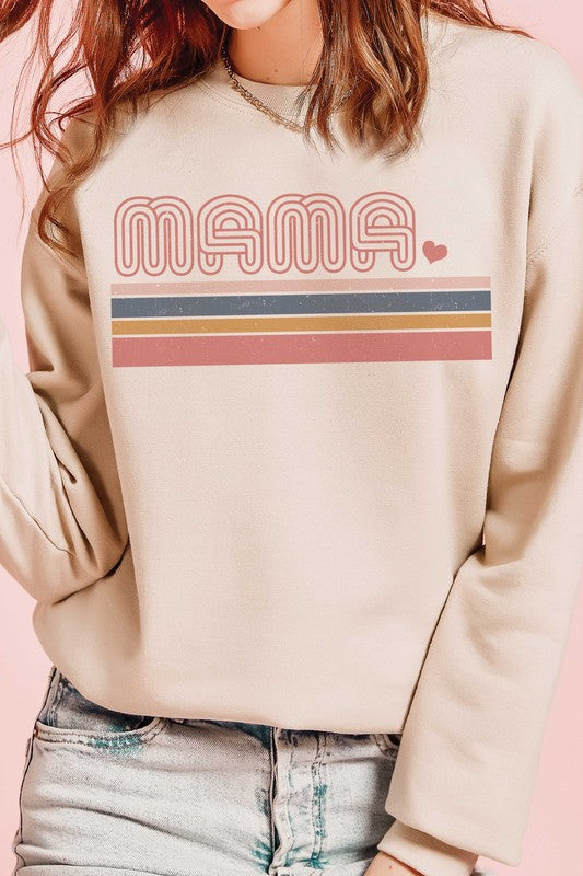 Retro Mama Graphic Sweatshirt