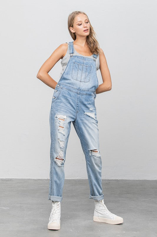 Heavy Body Premium Destroy Overalls