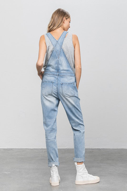 Heavy Body Premium Destroy Overalls