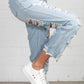 Heavy Distressed Straight Fit Overall