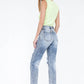 High Rise Straight Jeans