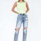 High Rise Straight Jeans