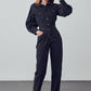 Balloon Sleeve Jumpsuit