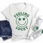 Shamrock Smile Feeling Lucky Graphic Tee