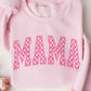 Checker Mama Graphic Sweatshirt