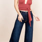 Western Wide leg jeans, baggy denim pants