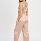 Pleared Wide Leg Jumpsuit