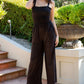 Smocked Bodice Jumpsuit-2 Color