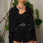 Suede studded fringe jacket PLUS JJO5009P