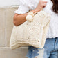 Straw Traveler Tote