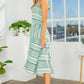 Smocked Stripe Dress with Pocket-New Color Added