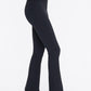 Bronze - Ribbed Flare High-Waist Leggings