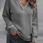 Long sleeve hoodie sweater