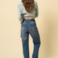 High Rise Straight Jeans