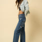 High Rise Straight Jeans