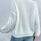 Heart knit sweater