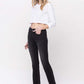 Mid Rise Ankle Slim Straight Jeans