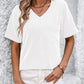 V-Neck Dropped Shoulder T-Shirt