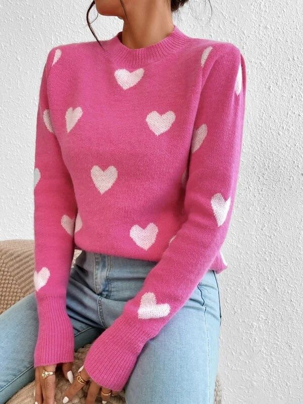 Heart sweater