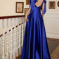 Satin maxi gown