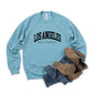 Los Angeles California Graphic Crewneck Sweatshirt