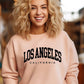 Los Angeles California Graphic Crewneck Sweatshirt