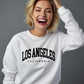 Los Angeles California Graphic Crewneck Sweatshirt