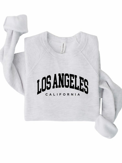 Los Angeles California Graphic Crewneck Sweatshirt