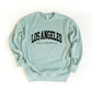 Los Angeles California Graphic Crewneck Sweatshirt