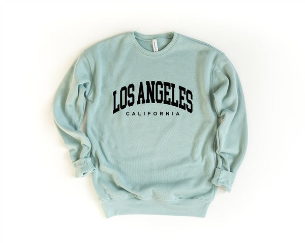 Los Angeles California Graphic Crewneck Sweatshirt