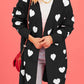 All over heart Cardigan