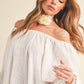 Nately Off Shoulder Tunic Dress