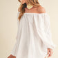 Nately Off Shoulder Tunic Dress