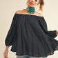 Nately Off Shoulder Tunic Dress