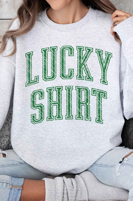 Lucky Shirt St Patricks Oversized Sweatshirt