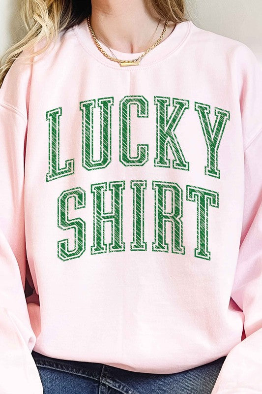 Lucky Shirt St Patricks Oversized Sweatshirt