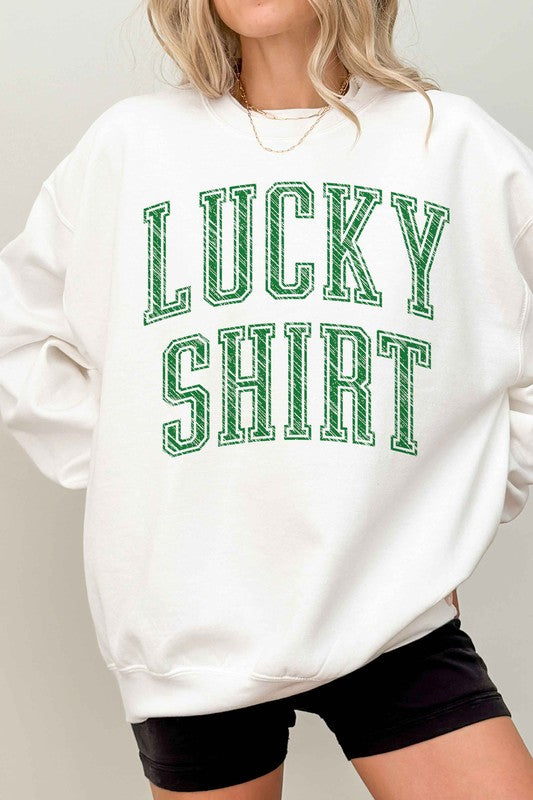 Lucky Shirt St Patricks Oversized Sweatshirt