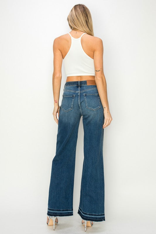 High Rise Relaxed Wide Leg Jeans