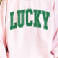 Lucky St Patricks Day Oversized Sweatshirt